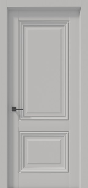 Межкомнатная дверь DL Луксор 1, серая эмаль, глухая